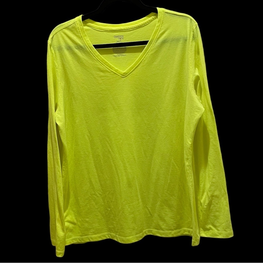 Danskin Now Long Sleeve Dri-More Athletic Top Size XXL - Picture 1 of 5